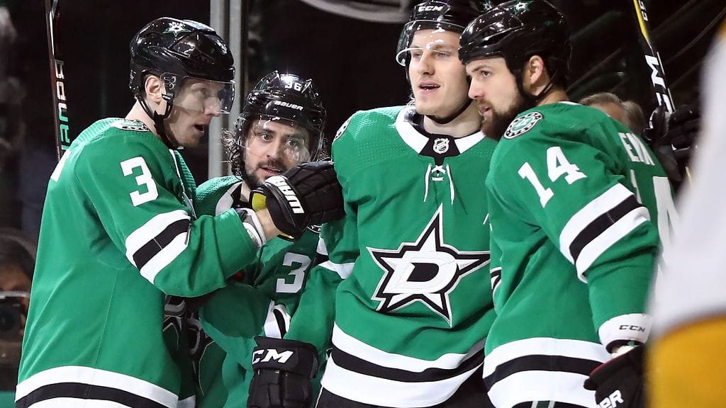 Roope Hintz avasi pistetilinsä NHL:n pudotuspeleissä tyylillä.