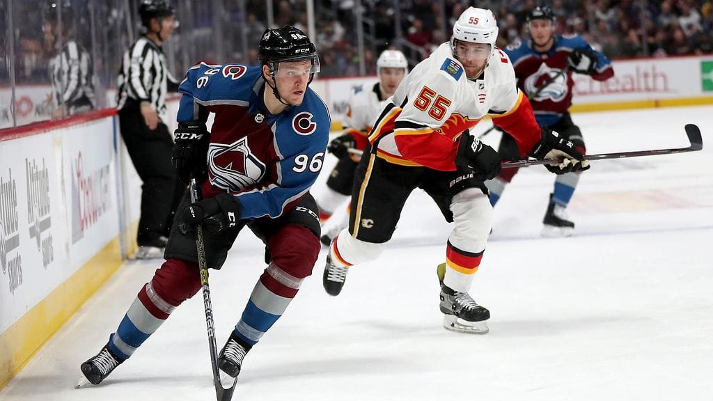 Mikko Rantanen toi voiton Coloradolle.