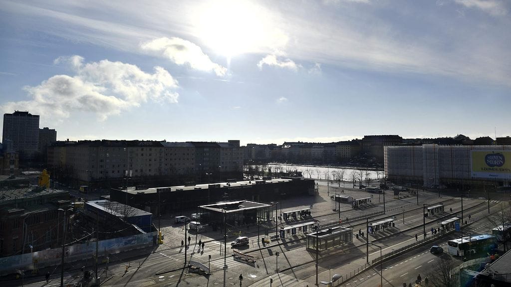 Epäillyt rikokset tapahtuivat viime viikonloppuna Helsingin Hakaniemessä ja keskustassa. Kuva Hakaniemestä.