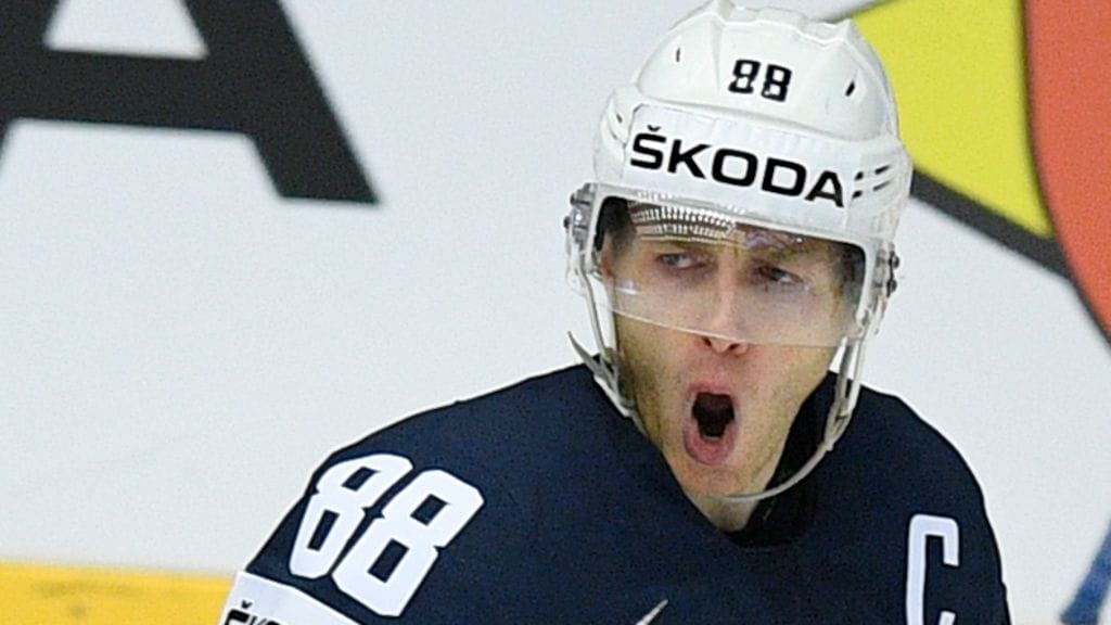 Patrick Kane pelaa kevään MM-kisoissa.