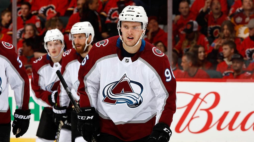 Mikko Rantanen nakutti 2+1 pisteet Calgaryä vastaan viidennessä ottelussa.