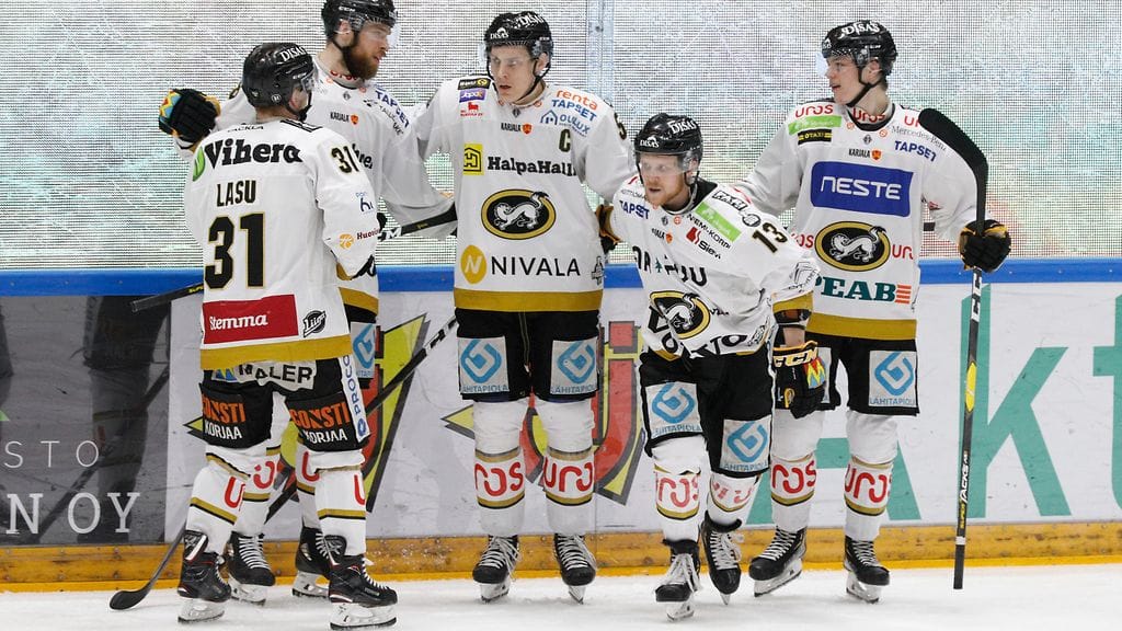 Kärpät juhli Oulussa.