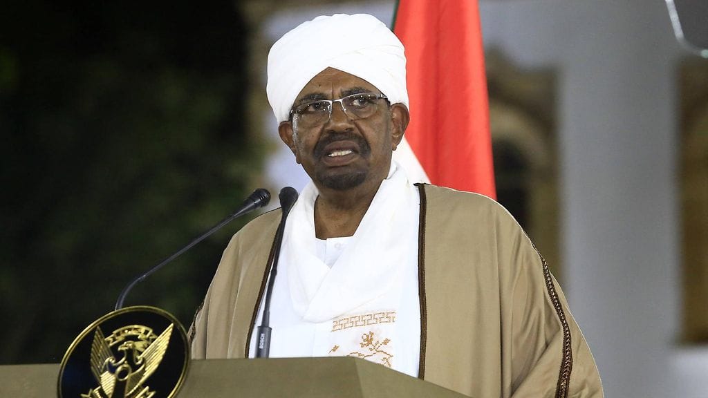 Sudanin entinen presidentti Omar al-Bashir.