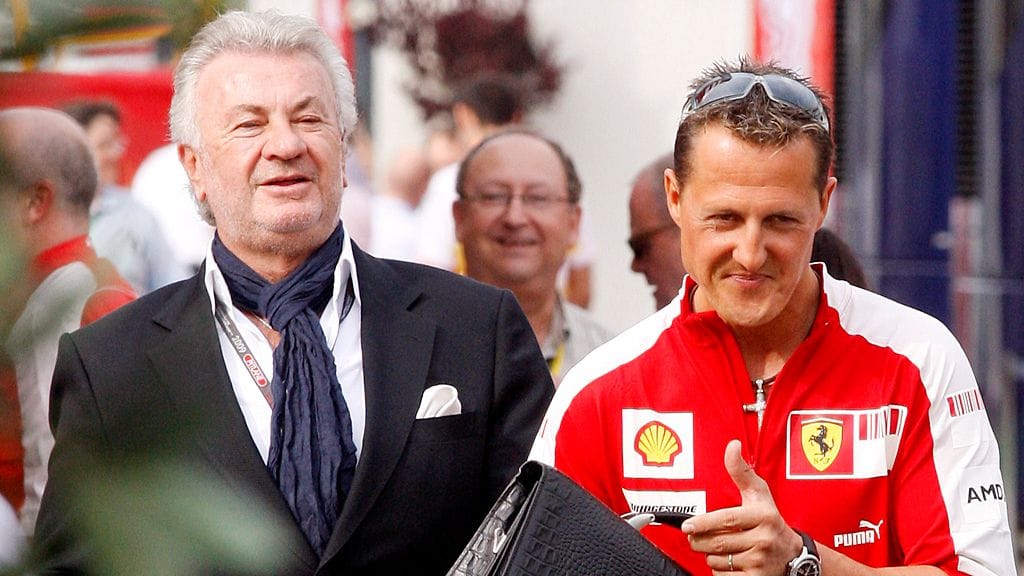 Willi Weber ja Michael Schumacher toukokuussa 2009.