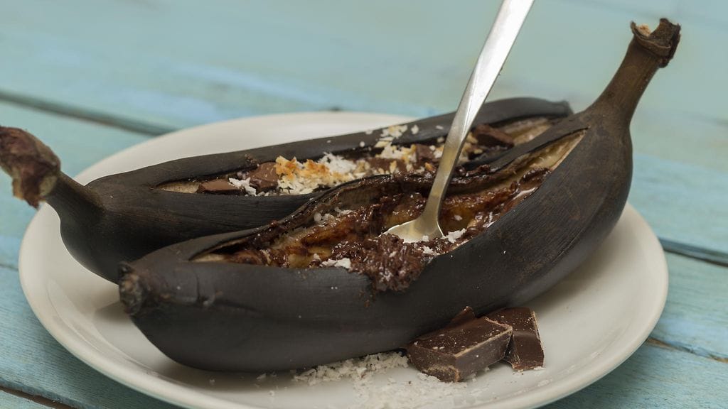 grillibanaani banaani jälkiruoka