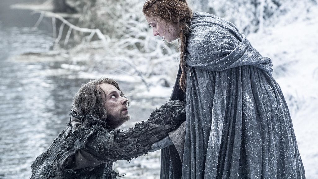 Game of thrones Theon ja Sansa