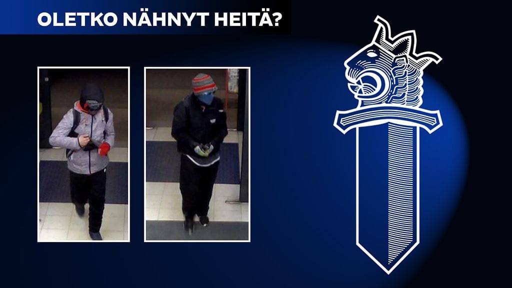 Kaksi nuorta henkilöä ryösti Särkiniemen K-marketin ennen kymmentä sunnuntai-iltana.