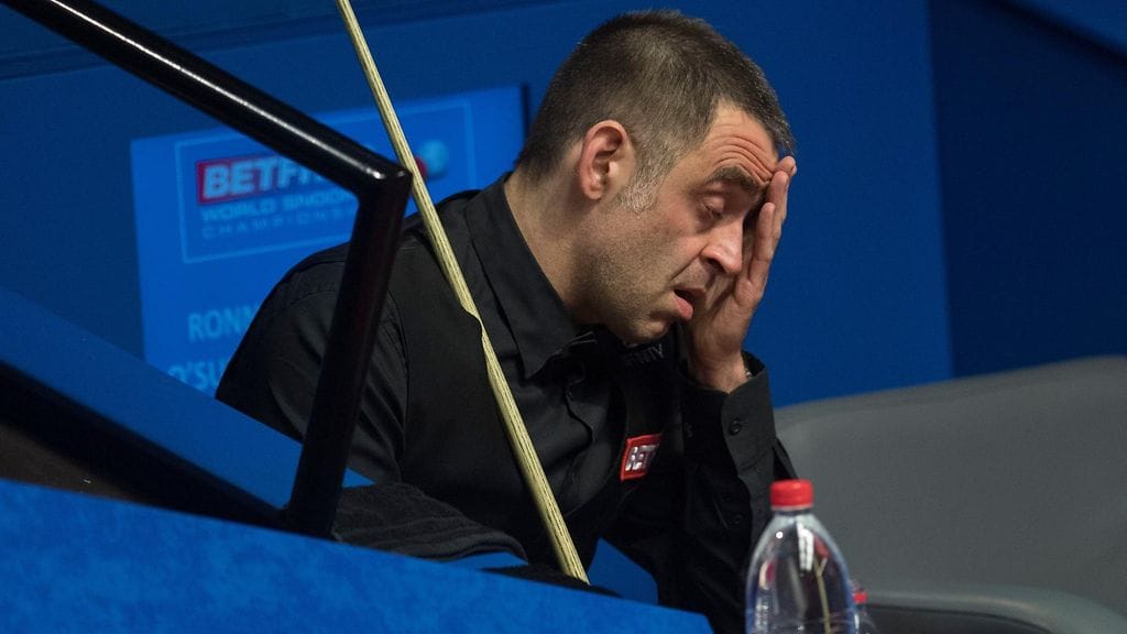 Ronnie O'Sullivan tunsi olonsa karmeaksi.