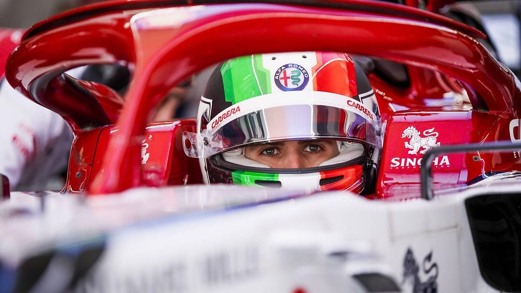 Alfa Romeon Antonio Giovinazzin F1 -pistetili on yhä avaamatta.
