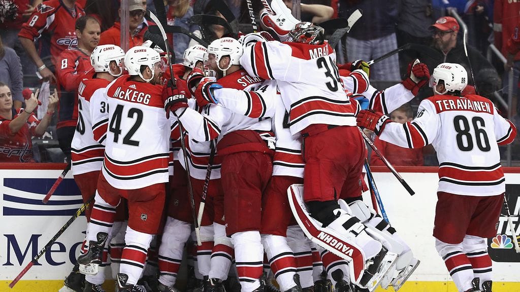 Carolina juhli jatkopaikkaa 7. ottelussa.