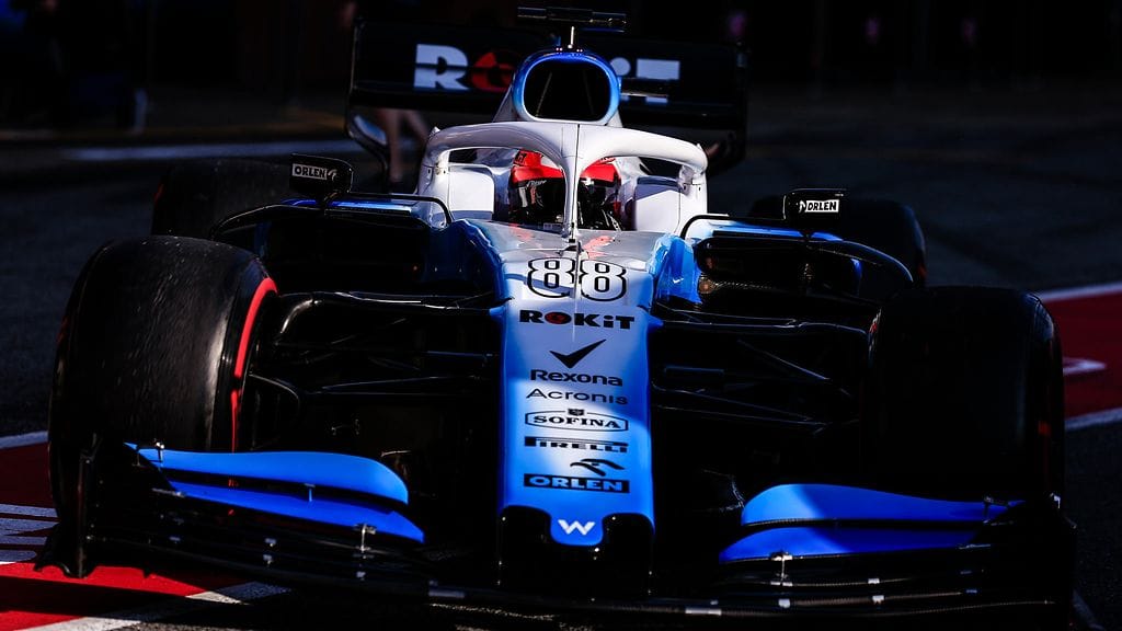 Williamsin autoihin ilmestyy uusia logoja Azerbaidzhanin GP-viikonlopun alla.