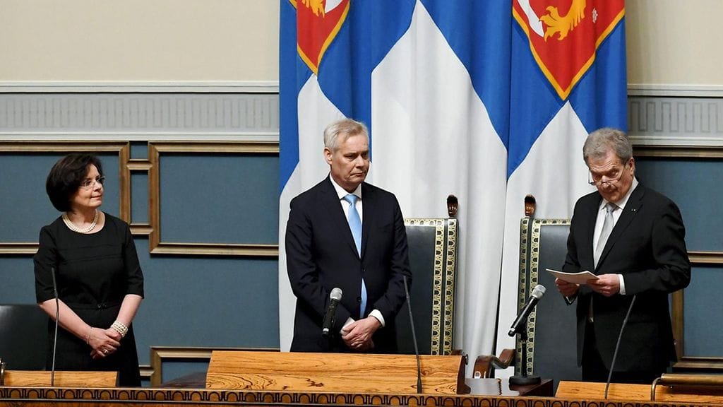 Tasavallan presidentti Sauli Niinistö avasi valtiopäivät ja puhui eduskunnalle.