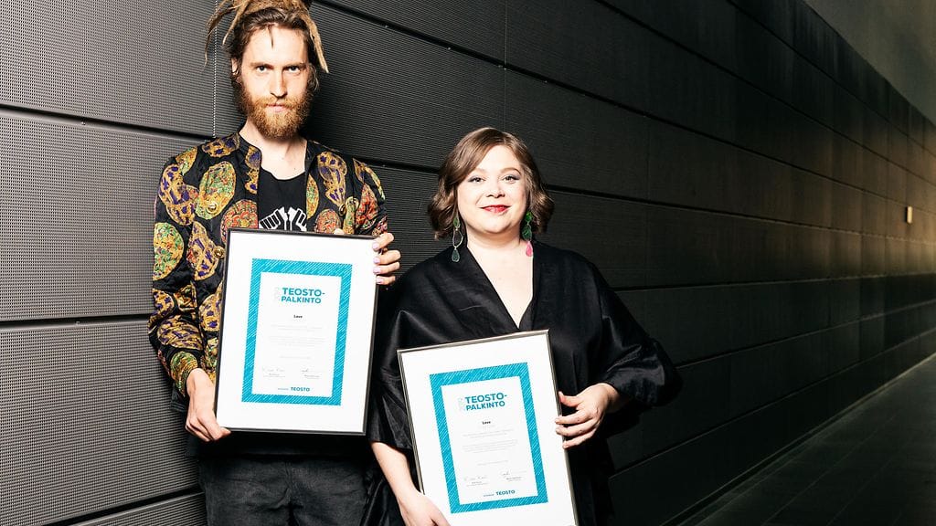 Color Dolor (Stina Koistinen ja Nicolas Rehn) 25.4.2019 Helsingin Musiikkitalolla