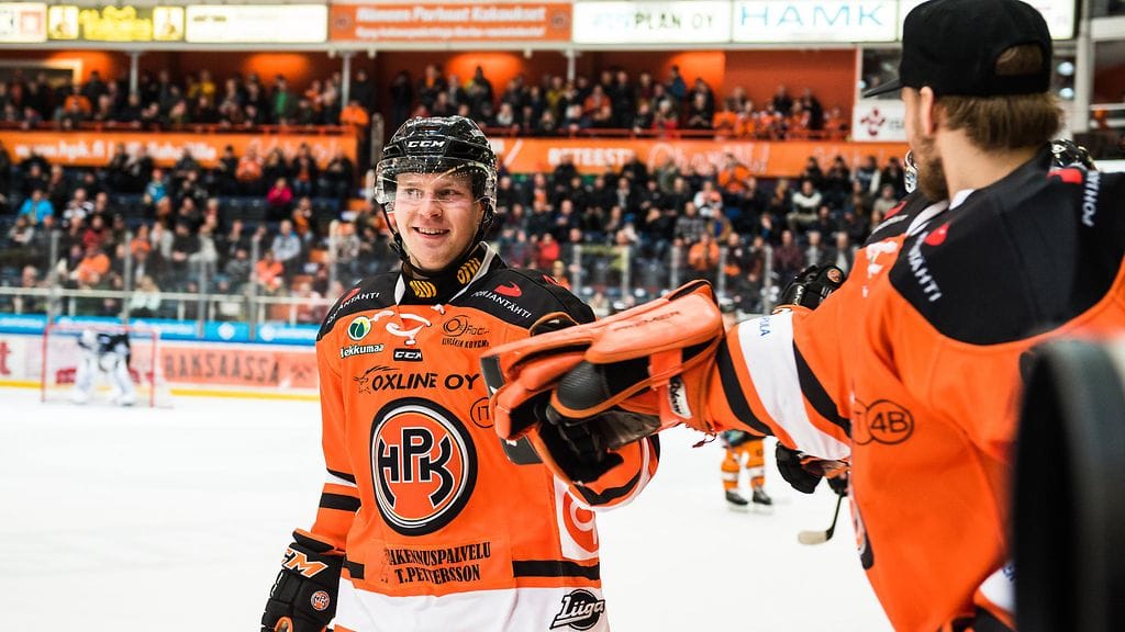Markus Nenonen vei HPK:n 1-0-johtoon Oulussa.