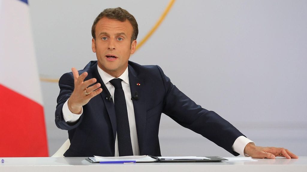 Ranskan presidentti Emmanuel Macron.