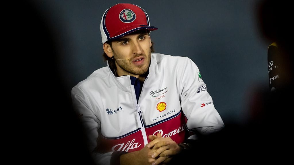 Antonio Giovinazzi on yrittänyt ajaa kuin Kimi Räikkönen.