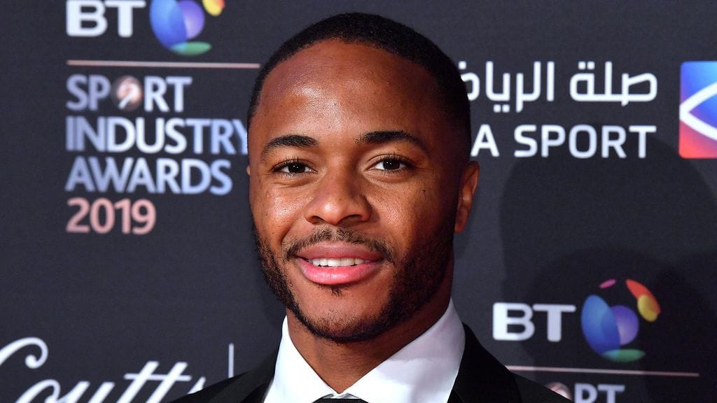 Raheem Sterling sai rasismin vastaisesta työstään tunnustusta.