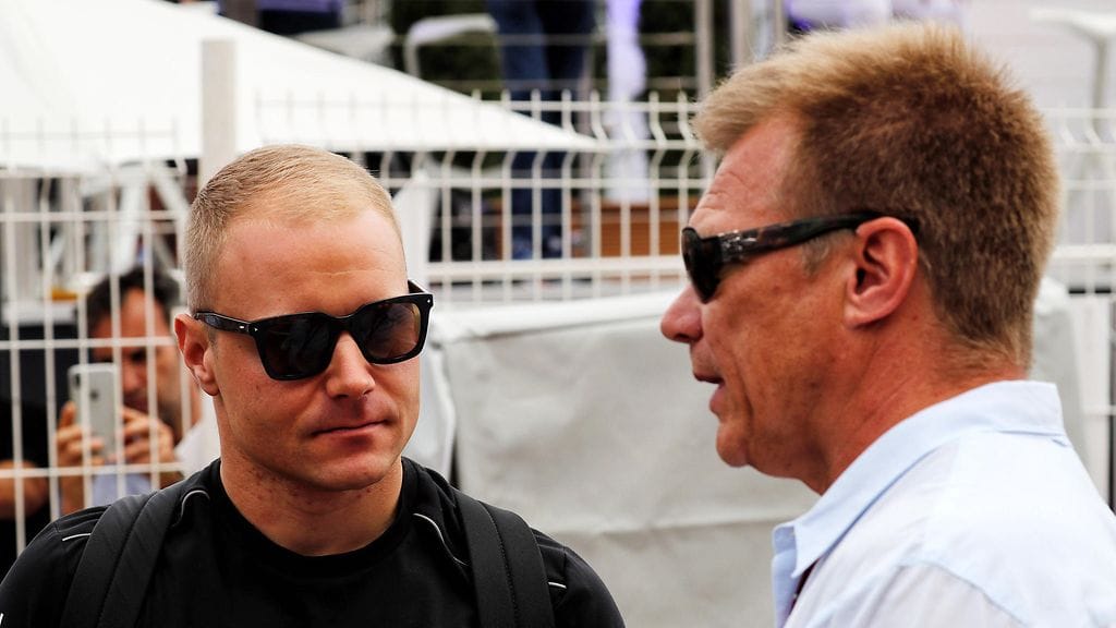 Valtteri Bottas ja Mika Salo.
