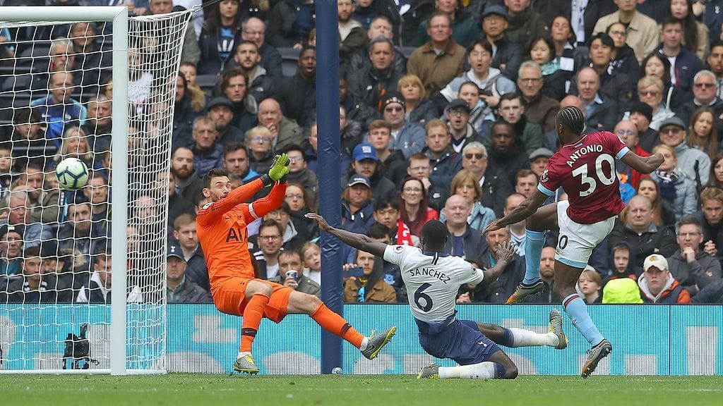 West Ham yllätti Tottenhamin Valioliigassa.