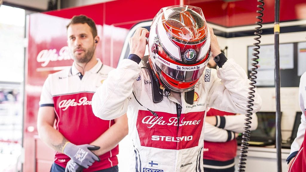 Kimi Räikkönen pettyi Azerbaidzhanin aika-ajoihin.