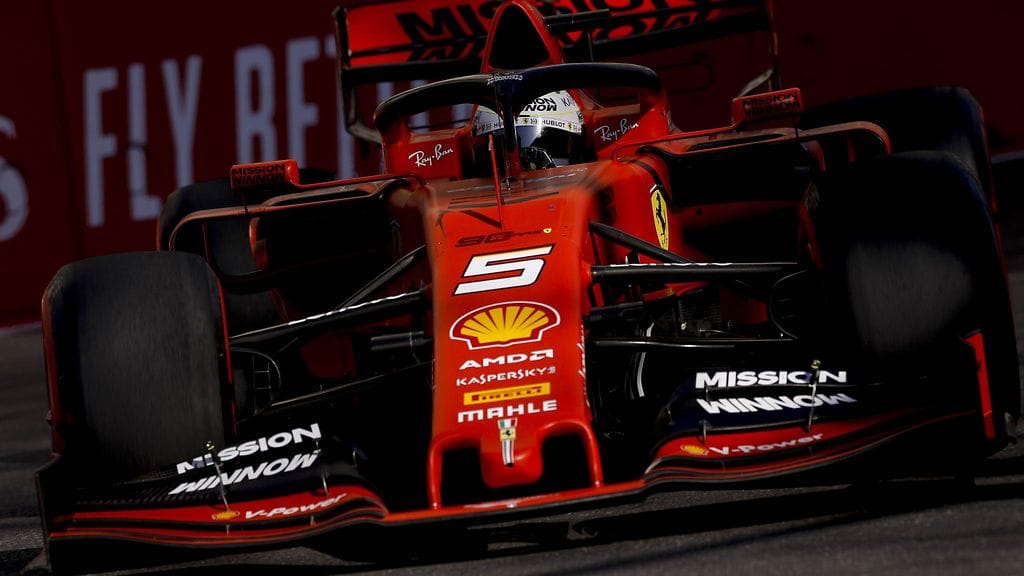 Sebastian Vettel sijoittui Azerbaidzhanissa kolmanneksi.