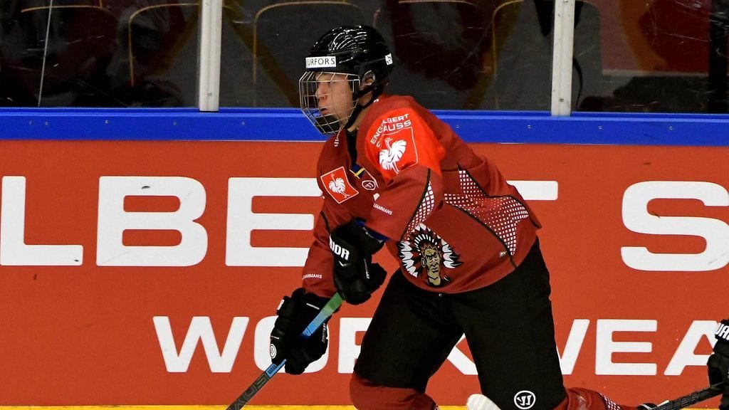 Lucas Raymond viimeisteli MM-finaalissa kolme maalia.