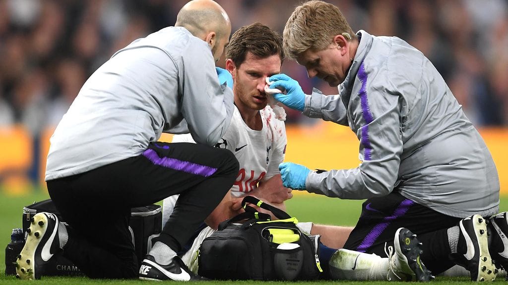 Tottenhamin Jan Verthongen koki kovia Ajaxia vastaan.