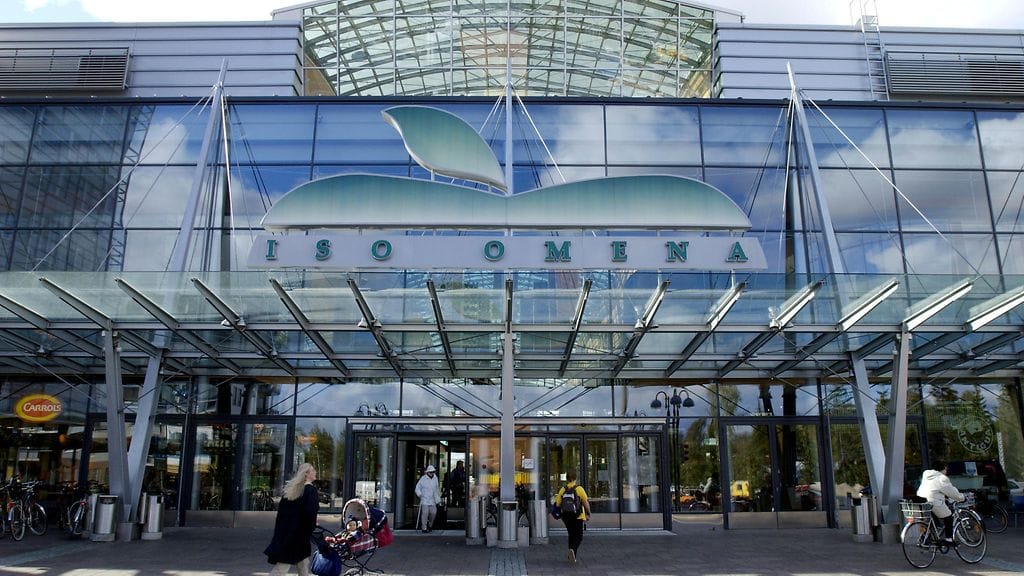 Kauppakeskus Iso-Omena.