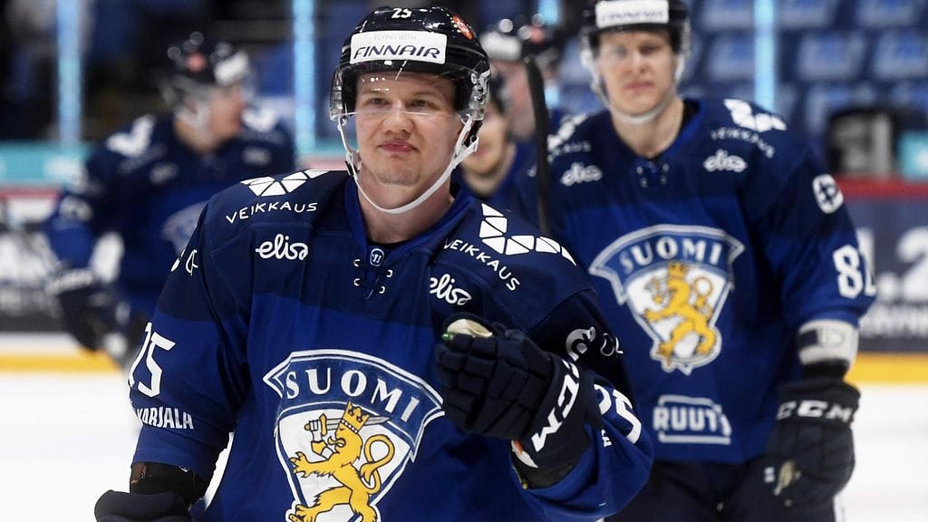 Toni Rajala Leijonat-paidassa.