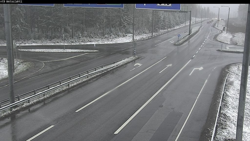Korpilahti lumisade kelikuva