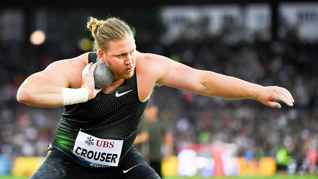 Ryan Crouser on työntänyt kauden kärkitulokseksi maailmassa 22,74.