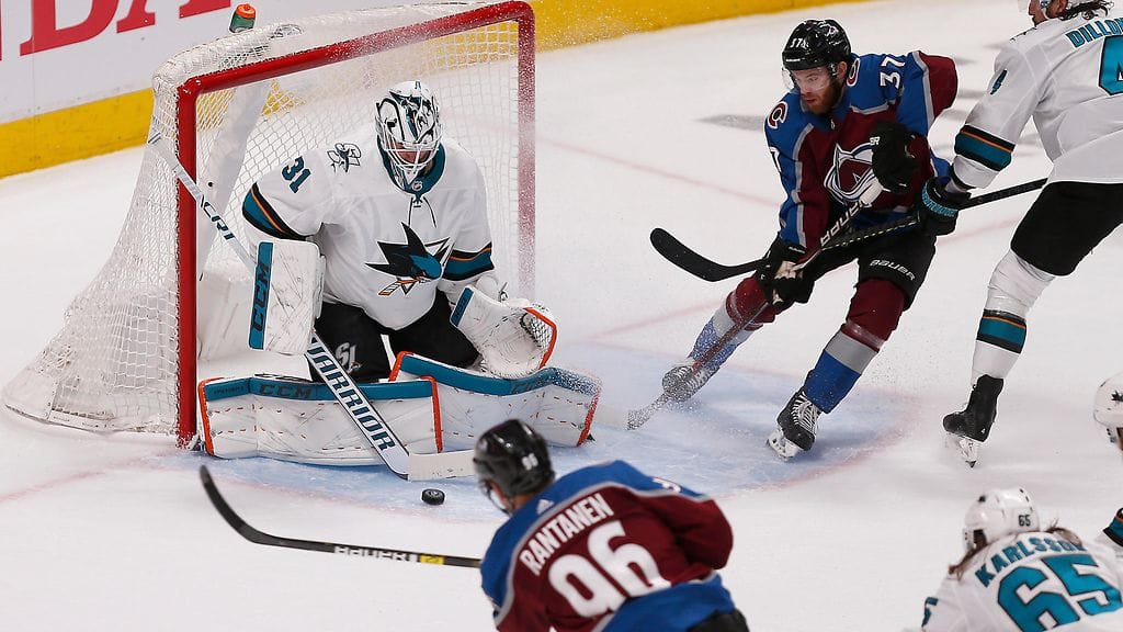 Mikko Rantanen oli alustamassa Coloradon 1-0-maalia San Josea vastaan.