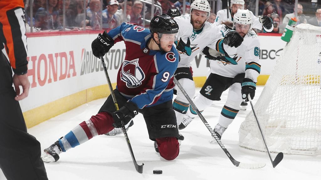Mikko Rantanen järjesteli Coloradon kaksi ensimmäistä osumaa 3-0-voitossa San Josesta.
