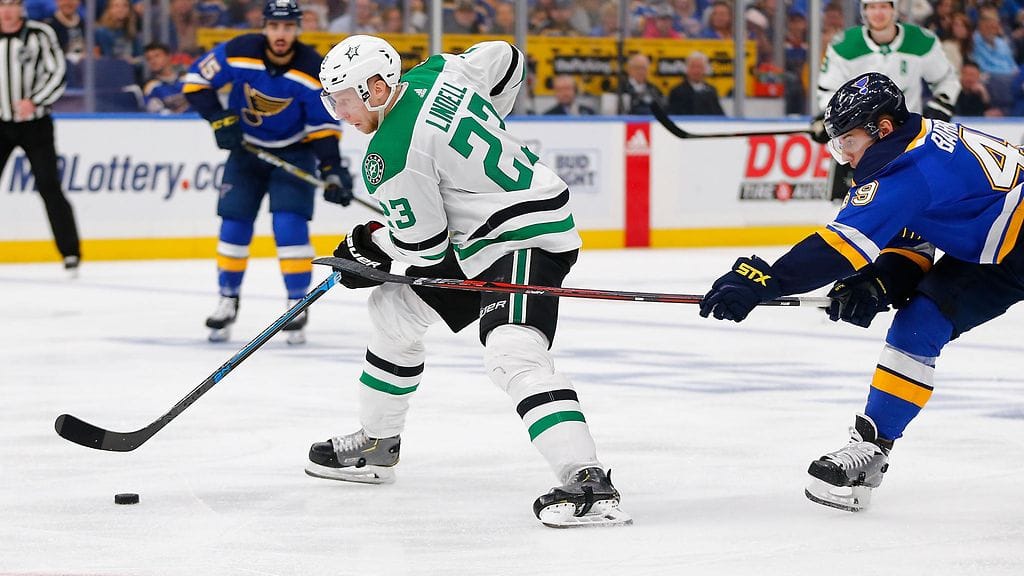 Dallasin Esa Lindell pelasi loistavasti St. Louis-sarjan 5. ottelussa.