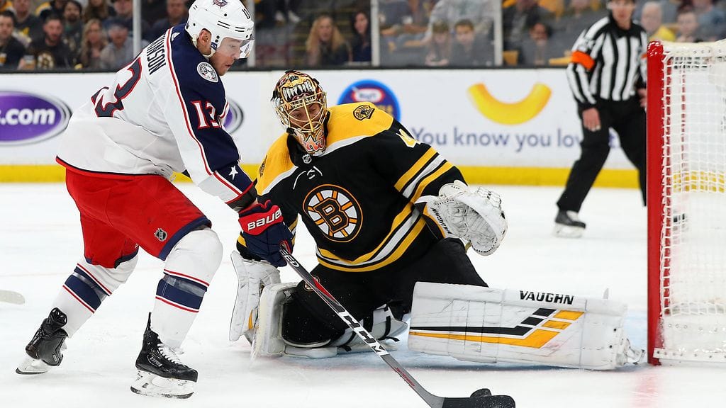 Tuukka Raskin Boston on voiton päässä jatkopaikasta.