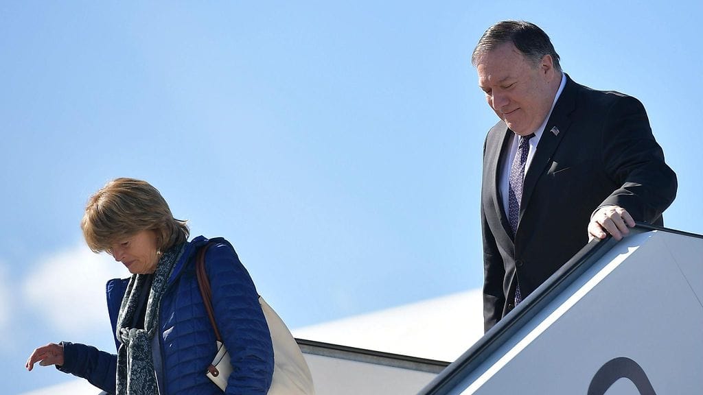 Mike Pompeo Rovaniemellä