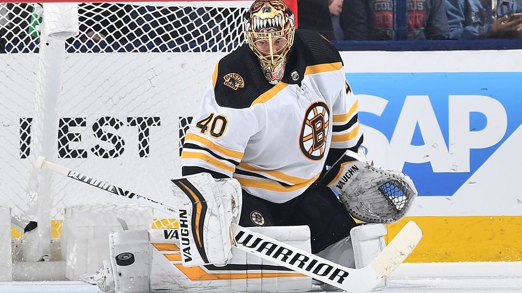 Tuukka Rask on pysynyt erittäin tyynenä Boston Bruinsin maalilla.
