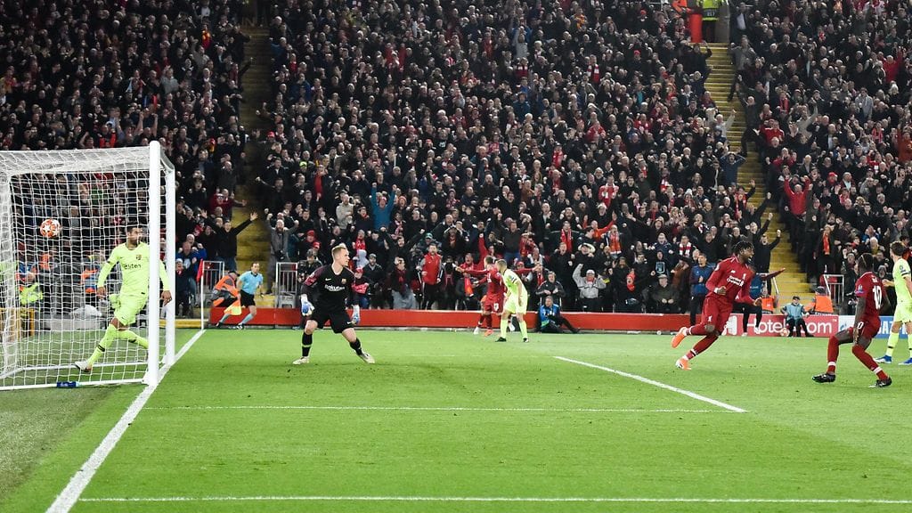 Barcelona yllätettiin Liverpoolin neljännessä osumassa housut kintuissa.