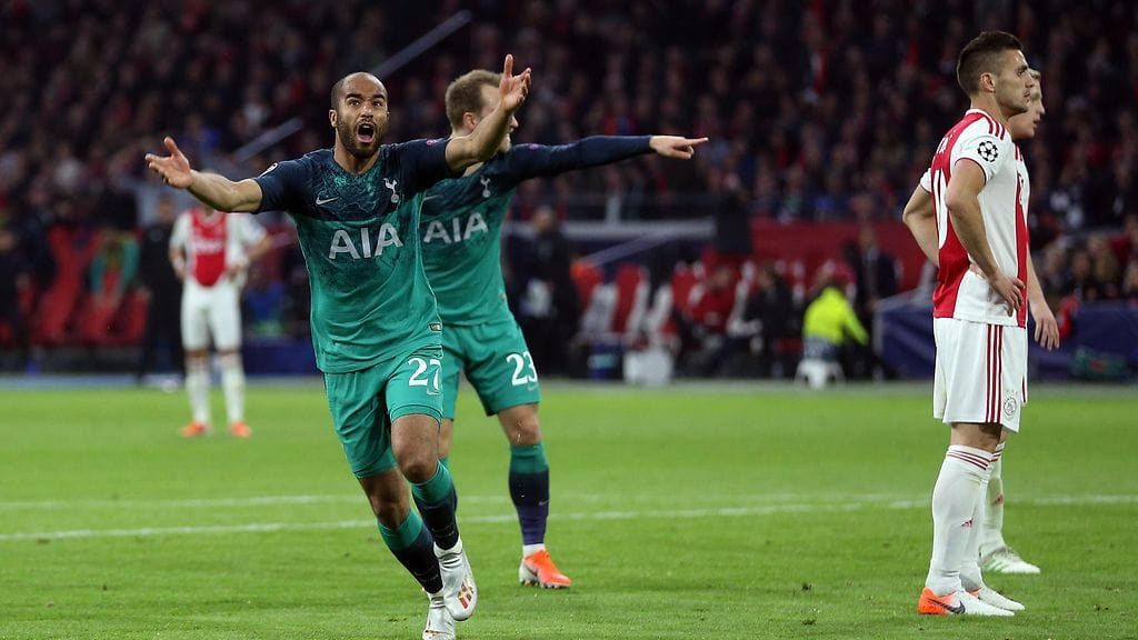 Lucas Moura on iskenyt Tottenhamille jo kaksi maalia.