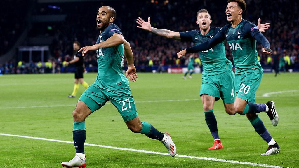 Lucas Moura teki hattutempun Ajax-Tottenham ottelussa ja vei Tottenhamin finaaliin.