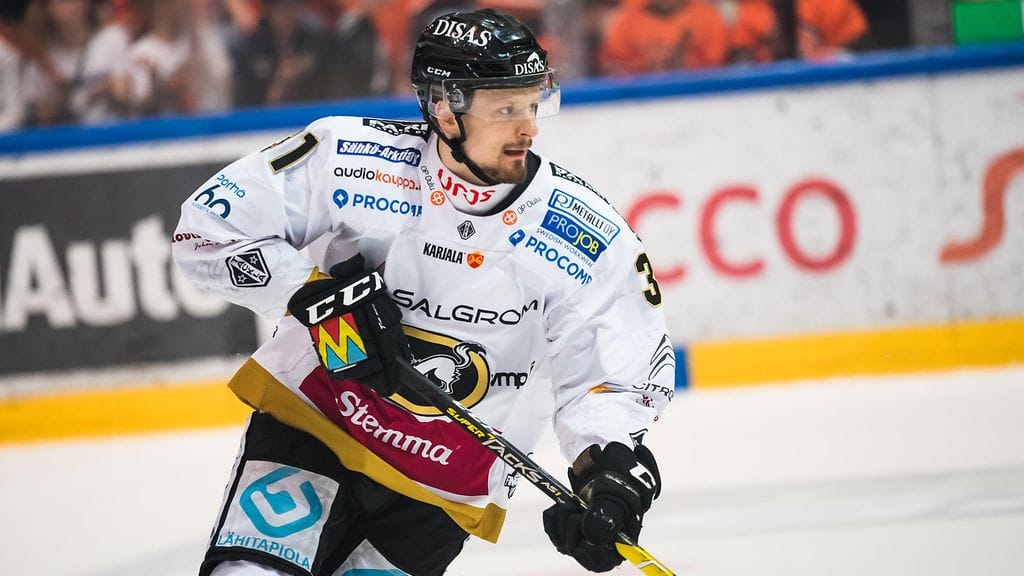 Ruotsalaissentteri Nicklas Lasu jättää Kärpät.