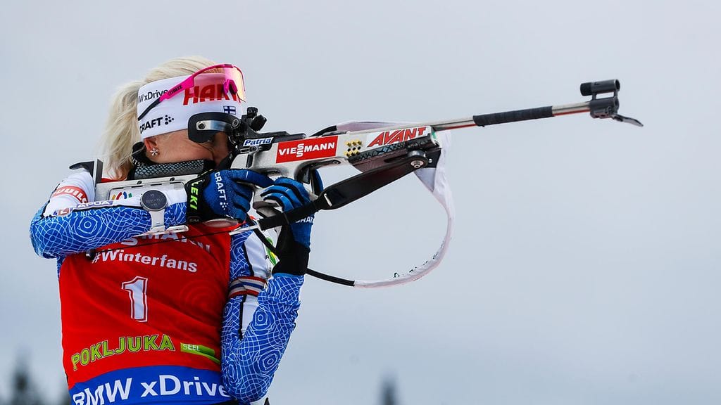 Kaisa Mäkäräinen oli menneellä kaudella ampumahiihdon maailmancupin kokonaiskilpailussa seitsemäs.