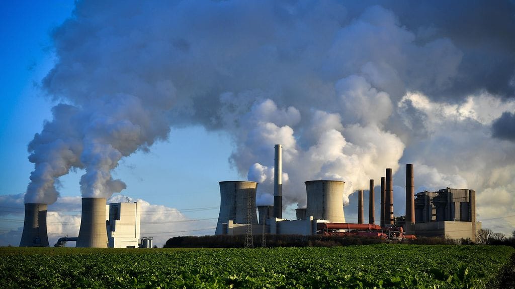 Hiilidioksidi, voimala