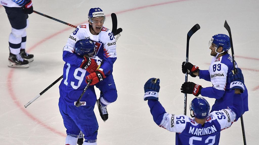 Slovakia kaatoi MM-avauksessaan Yhdysvallat 4-1.