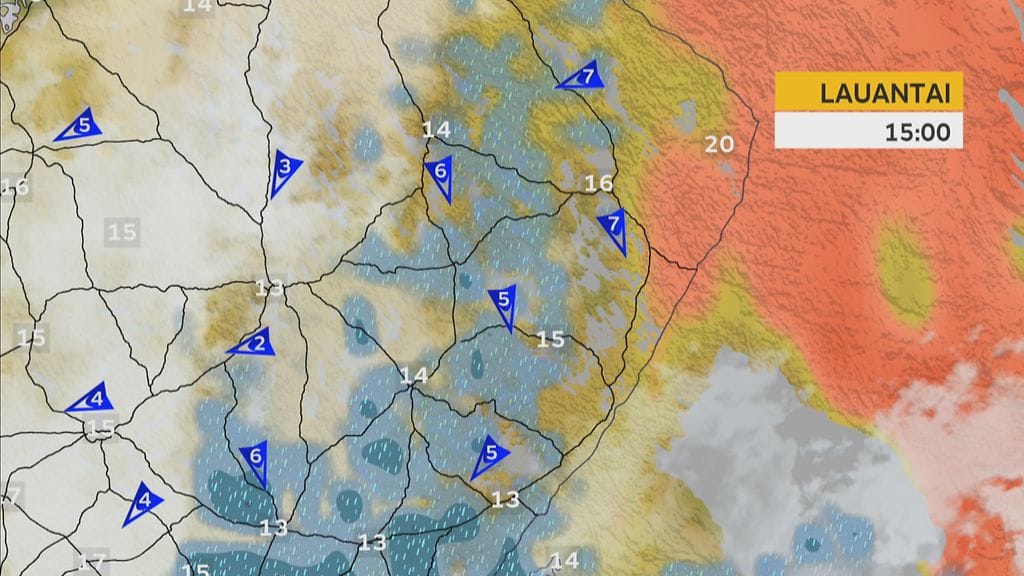 Siellä se on, Venäjän helle – joka melkein tulee Suomeenkin.