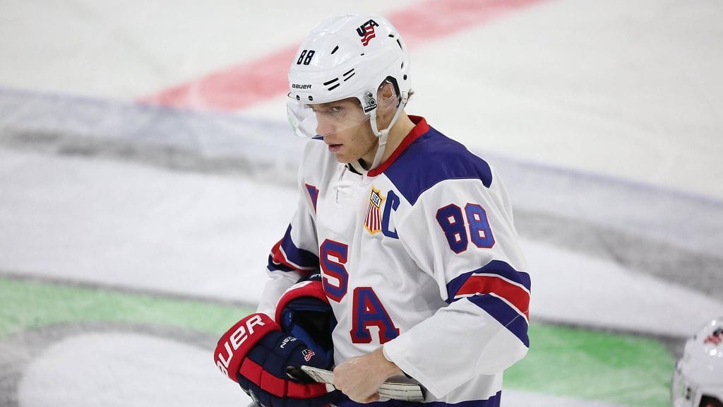 Patrick Kane on hakemassa Slovakiasta uransa ensimmäistä maailmanmestaruutta.