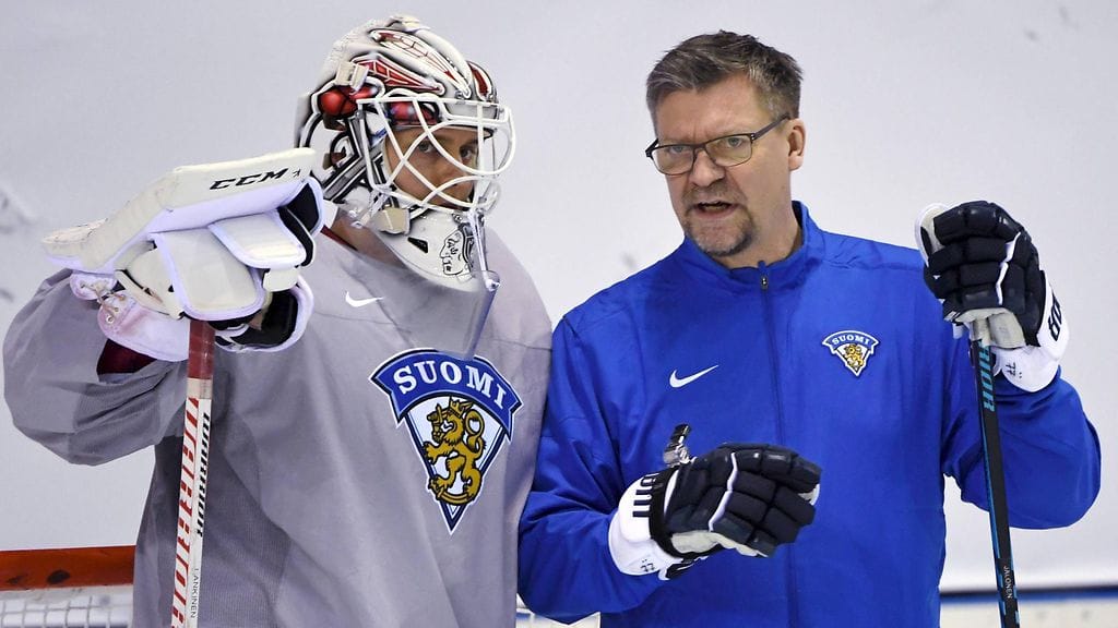 Kevin Lankinen ja Jukka Jalonen.