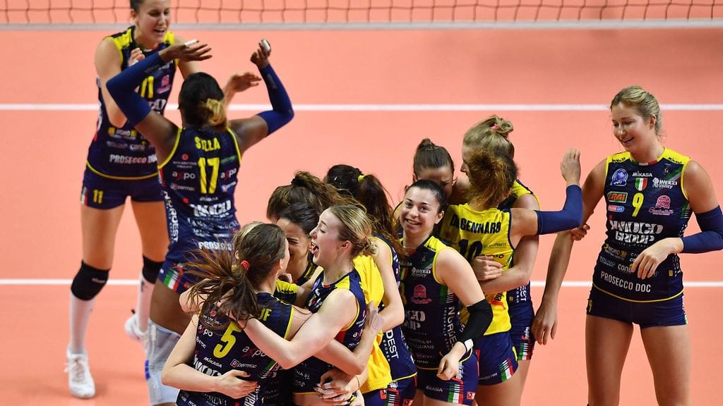 Imoco Volley ylsi tällä kaudella Mestarien liigan kolmanneksi.