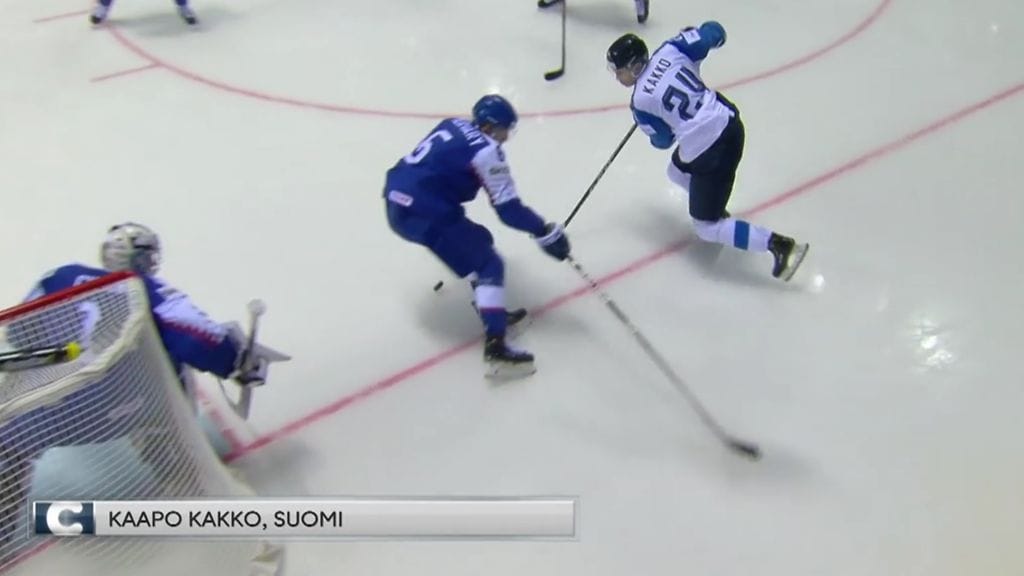 Kaapo Kakko on ollut iskussa tähän mennessä kevään MM-kisoissa.