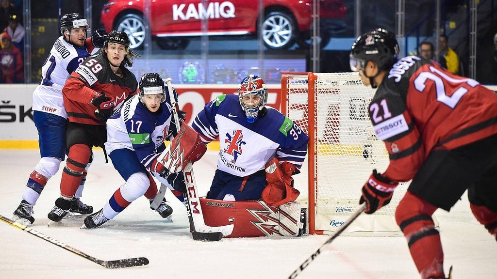 Iso-Britannia ja Kanada iskivät yhteen jääkiekon MM-kisojen sunnuntain iltaottelussa.